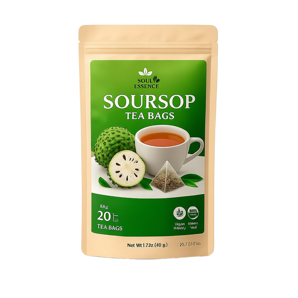 Soul Essence Soursop Tea Bags - 20 Count