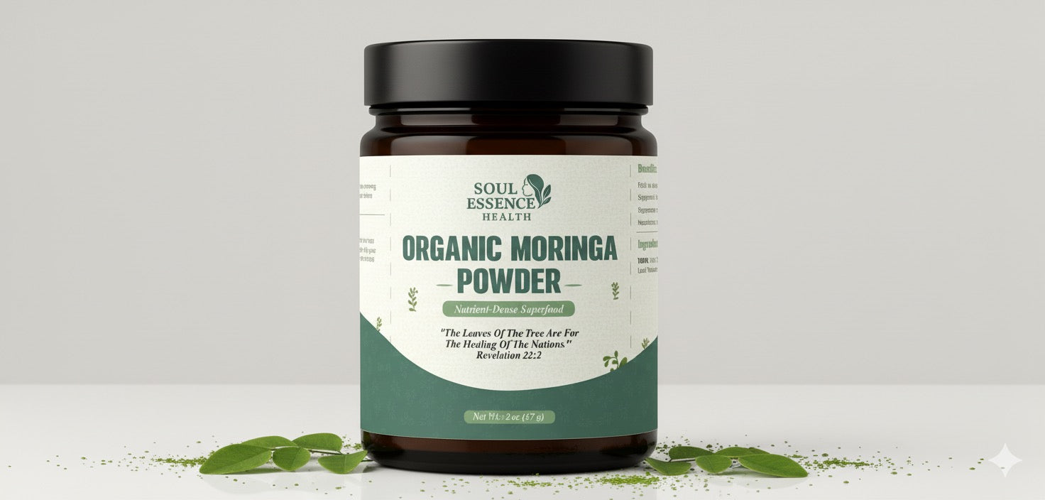 Organic Moringa Powder - Nutrient-Dense Superfood