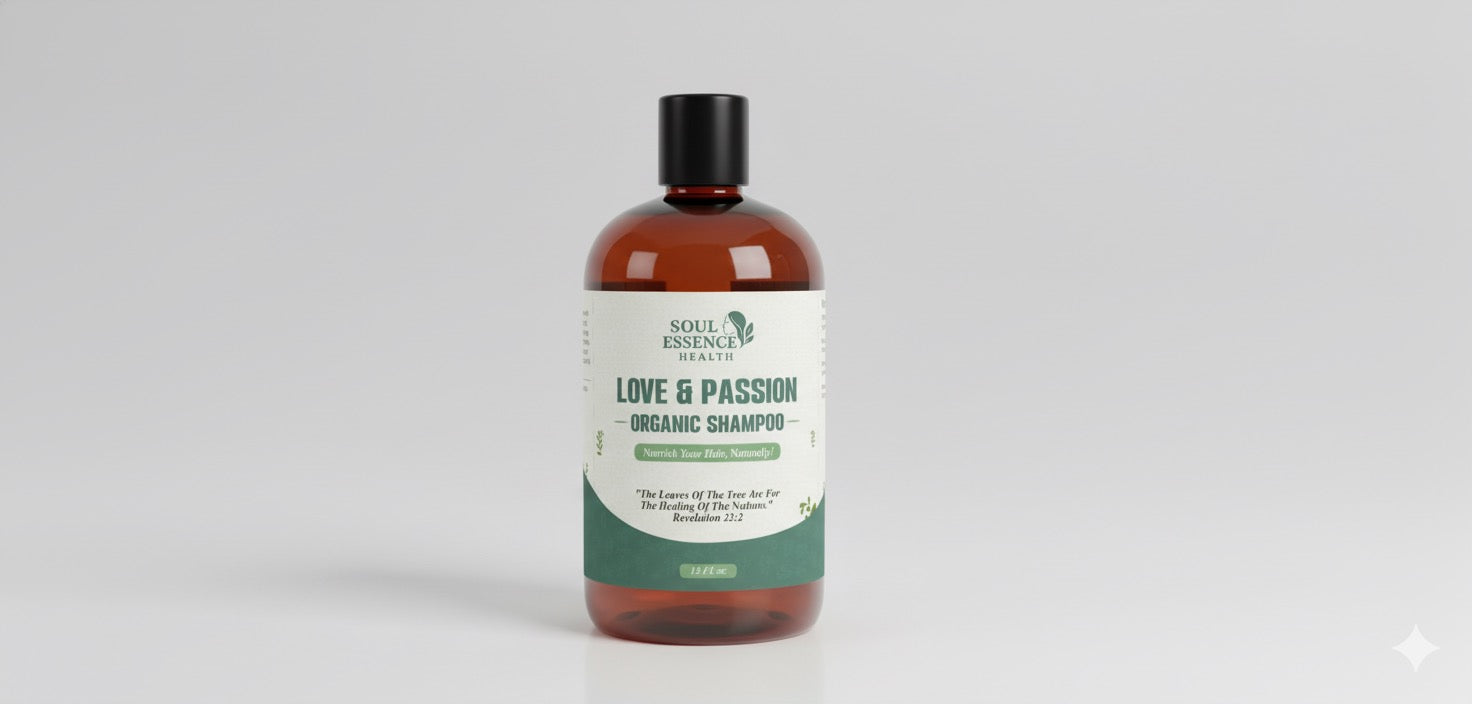 Soul Essence Love & Passion Organic Shampoo - 8 oz