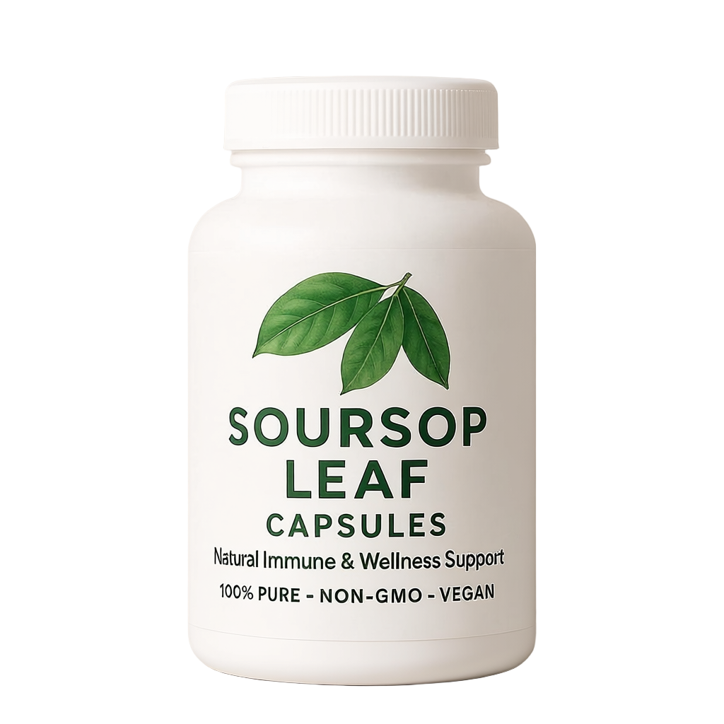 Soursop Leaf Capsules - Natural Immune & Wellness Support