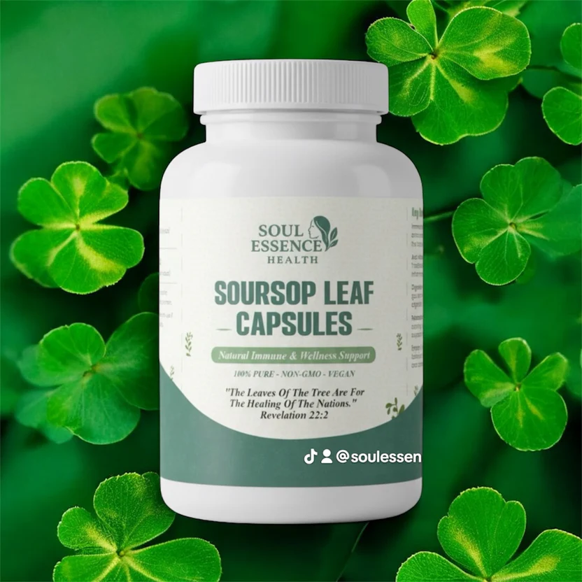 ORGANIC Soursop Leaf Capsules - Natural Immune & Wellness Support - Image 2