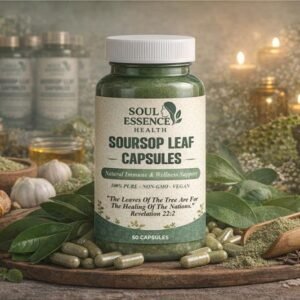 ORGANIC Soursop Leaf Capsules - Natural Immune & Wellness Support
