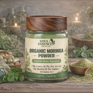 Organic Moringa Powder - Nutrient-Dense Superfood
