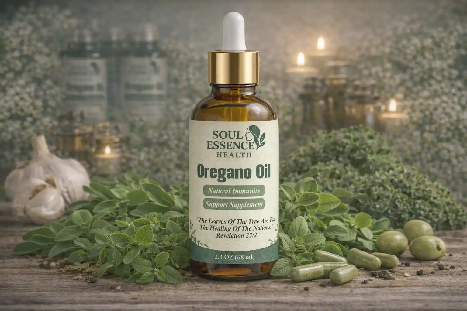 Oregano Oil - Natural Immunity Support Supplement