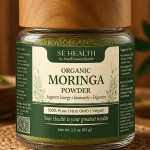 Organic Moringa Powder - Nutrient-Dense Superfood