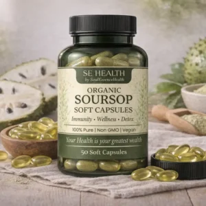 ORGANIC Soursop Leaf Capsules - Natural Immune & Wellness Support