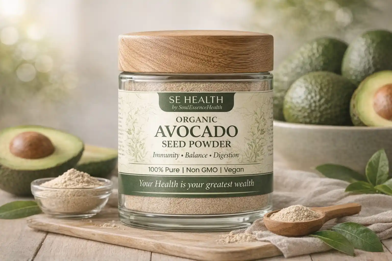 ORGANIC Avocado Seed Powder