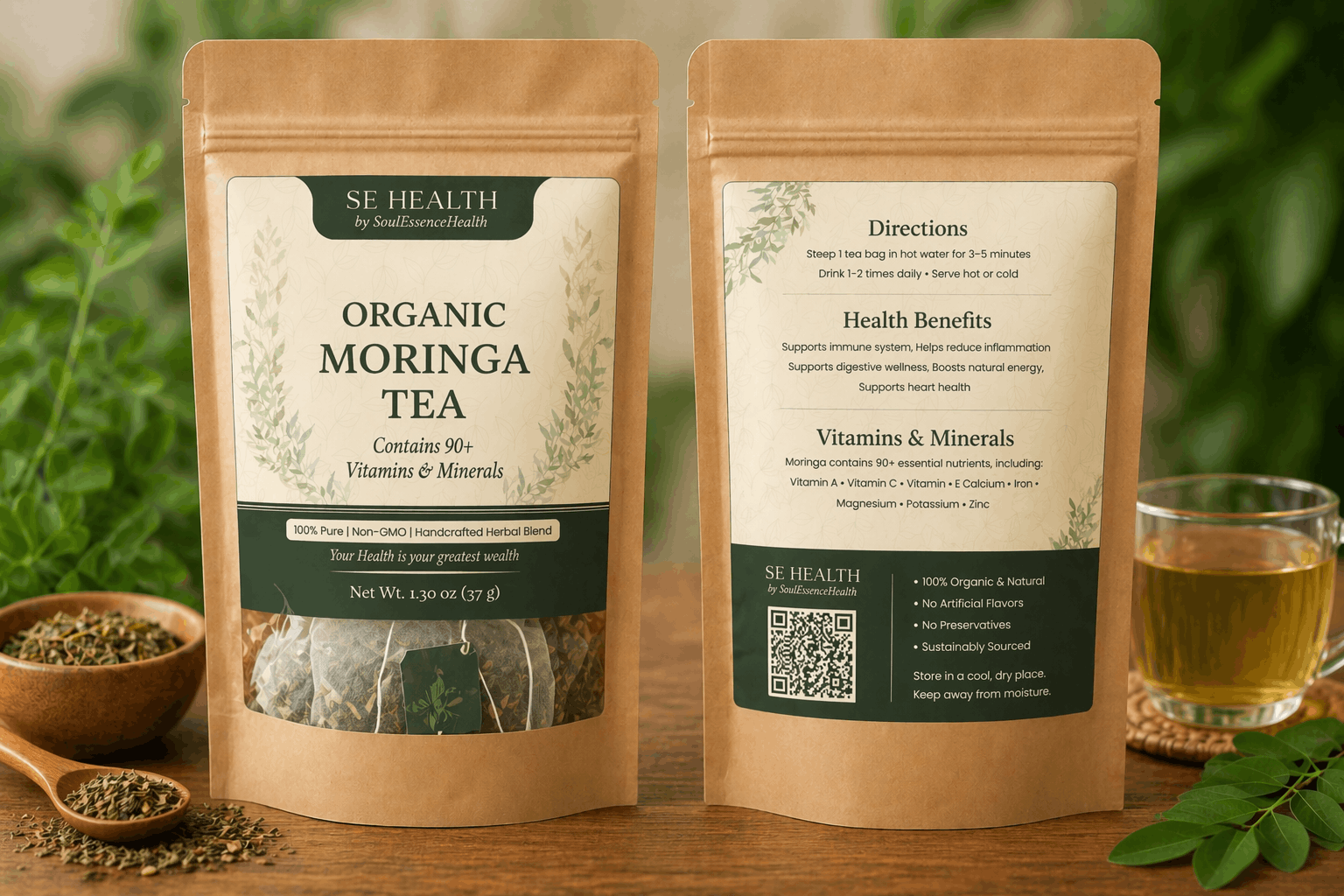 Organic Moringa Tea